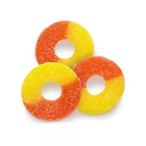Peach Rings Full Spectrum Gummies 20mg CBD / Gummy