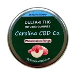 Carolina CBD Company Watermelon Rings Delta-8 Gummies 20 mg CBD / Gummy